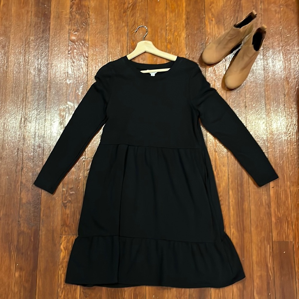 🖤 Long Sleeve Sweater Dress - Size LARGE